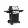 Broil King Monarch 340 Gas Grill - NG/LP - Angled and Closed