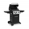 Broil King Monarch 340 Gas Grill - NG/LP - Opened and Angled