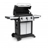 Broil King Signet 320 - NG/LP - Angled and Open