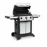 Broil King Signet 320 - NG/LP - Angled and Open - Broil King Signet 320 - NG/LP - Angled and Open