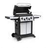 Broil King Signet 390 - NG/LP - Angled and Open