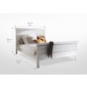 Nova Solo Bed King-Size - Dimensions