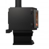 Catalyst Wood Stove With Charcoal Door - Right