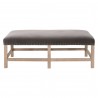 Essentials For Living Blakely Upholstered Coffee Table - Front View