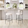 Blanca Barstool Ivory - Lifestyle
