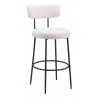 Blanca Barstool Ivory - Angled