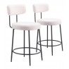 Blanca Counter Stool Ivory - Duo