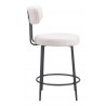 Blanca Counter Stool Ivory - Side