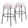 Blanche Barstool in Ivory - Duo