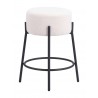 Blanche Counter Stool in Ivory - Front