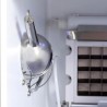 Blaze Grills 50 Lb. 15-Inch Outdoor Ice Maker with Gravity Drain - Chrome Ice Scoop