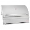 Blaze Grills 32-Inch Charcoal Grill - Angled and Closed