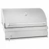 Blaze Grills 32-Inch Charcoal Grill - Angled and Closed - Blaze Grills 32-Inch Charcoal Grill - Angled and Closed