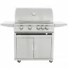 Blaze Grills LTE 32'' LP/NG Grill - Front with Cart - Blaze Grills LTE 32'' LP/NG Grill - Front with Cart