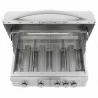 Blaze Grills LTE 32'' LP/NG Grill - Opened Top Angled - Blaze Grills LTE 32'' LP/NG Grill - Opened Top Angled