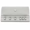 Blaze Grills 40-Inch 5-Burner LTE Gas Grill - Front and Closed - Blaze Grills 40-Inch 5-Burner LTE Gas Grill - Front and Closed