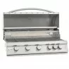 Blaze Grills 40-Inch 5-Burner LTE Gas Grill - Angled and Opened - Blaze Grills 40-Inch 5-Burner LTE Gas Grill - Angled and Opened