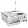 Blaze Grills Beverage Center - Angled View