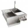 Blaze Grills Beverage Center - Angled View
