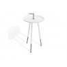 Bellini Modern Living Blaze End Table - WHITE