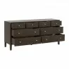 Essentials For Living Highland 8-Drawer Dresser - Front Side Opened Angle - Essentials For Living Highland 8-Drawer Dresser - Front Side Opened Angle