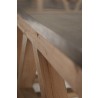 Essentials For Living Blue Stone Console Table - Edge Frame Close-up
