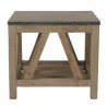 Essentials For Living Blue Stone End Table - Front