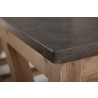 Essentials For Living Blue Stone End Table - Edge Close-up