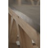 Essentials For Living Blue Stone Square Coffee Table - Edge Close-up