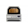 Blaze Grills 26-Inch Propane Gas Outdoor Pizza Oven With Rotisserie - Front with Drip Tray