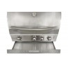 Blaze Grills Professional LUX 34-Inch 3 Burner Built-In Gas Grill - Front and Switched