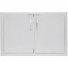 Blaze Grills 25 Inch Double Access Door - Front - Blaze Grills 25 Inch Double Access Door - Front