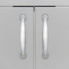 Blaze Grills 32-Inch Double Access Door with Paper Towel Holder - Handle Details