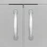 Blaze Grills 32-Inch Double Access Door with Paper Towel Holder - Handle Details - Blaze Grills 32-Inch Double Access Door with Paper Towel Holder - Handle Details