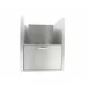 Blaze Grills Kamado Island Sleeve - Front - Blaze Grills Kamado Island Sleeve - Front