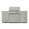 Blaze Grills Stainless Steel Island - With Oven - Blaze Grills Stainless Steel Island - With Oven