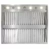 Blaze Grills Blaze 42-Inch Vent Hood - Hood Shut - Blaze Grills Blaze 42-Inch Vent Hood - Hood Shut
