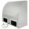 Blaze Grills Blaze 42-Inch Vent Hood - Side - Blaze Grills Blaze 42-Inch Vent Hood - Side