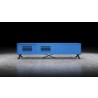 Influencer 75" TV Stand - Matte Blue - Opened