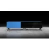 Influencer 75" TV Stand - Matte Blue - Lifestyle - Influencer 75" TV Stand - Matte Blue - Lifestyle