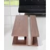 B-Modern DJ Coffee Table - Brown Side - B-Modern DJ Coffee Table - Brown Side