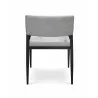 B-Modern Social Armchair  - Gray Black Back - B-Modern Social Armchair  - Gray Black Back