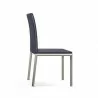 B-Modern Social Dining Chair - Gray Stainless Steel Side - B-Modern Social Dining Chair - Gray Stainless Steel Side