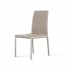 B-Modern Social Dining Chair - Tan Perspective - B-Modern Social Dining Chair - Tan Perspective