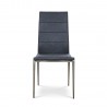B-Modern - Soiree Dining Chair  Stainless Steel Back - Front