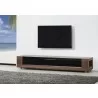 Editor Remix TV Stand - Walnut Veneer - Side Angled - Editor Remix TV Stand - Walnut Veneer - Side Angled