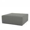 Sunset West 18"Pouf Cube in Heritage Granite 