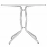 Nexus Dining Height Table In Titanium Silver - Side - Nexus Dining Height Table In Titanium Silver - Side