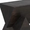 Sunpan Gregor Bench - Closeup Top Angle - Sunpan Gregor Bench - Closeup Top Angle
