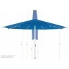 13' Square Bolt-Down Umbrella - 9 Oz Marine Grade Acrylic - 13' Square Bolt-Down Umbrella - 9 Oz Marine Grade Acrylic